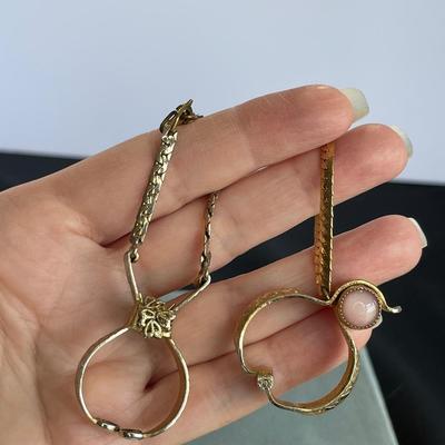 Set of 2 vintage Glove Holders