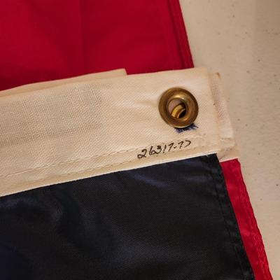 2 American Flags 1 3x5 in box & 1 5x8