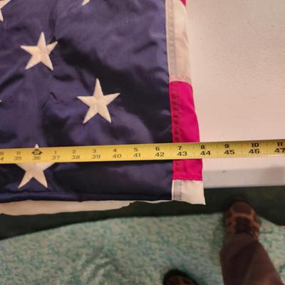 2 American Flags 1 3x5 in box & 1 5x8