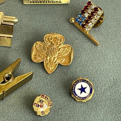 Cufflinks, Arrowhead, Fraternal Pins
