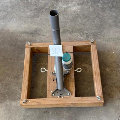 Homemade Satellite Stand