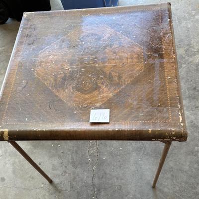 Vintage Card Table