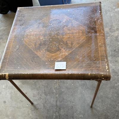 Vintage Card Table