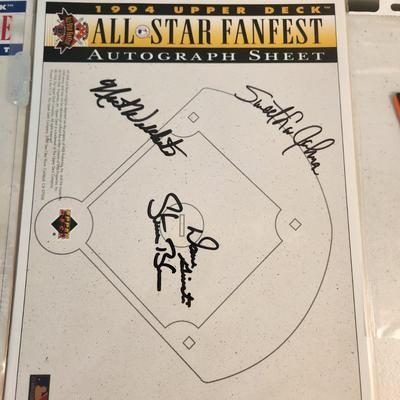 Sports Memorabilia Baltimore Orioles Autographs All Star Game 1995 Fan fest 1994 2002 spring training Ticket Stubs