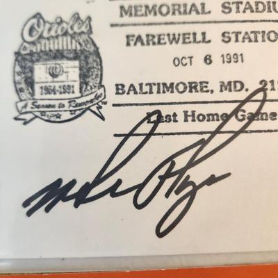 Sports Memorabilia Baltimore Orioles Autographs All Star Game 1995 Fan fest 1994 2002 spring training Ticket Stubs