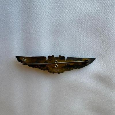 1/20 10KG on S - AMICO LAPEL PIN - WWII U.S. NAVAL NAVIGATOR PIN