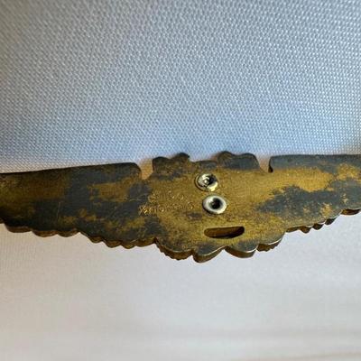 1/20 10KG on S - AMICO LAPEL PIN - WWII U.S. NAVAL NAVIGATOR PIN