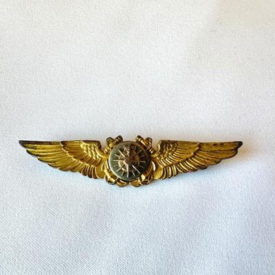 1/20 10KG on S - AMICO LAPEL PIN - WWII U.S. NAVAL NAVIGATOR PIN