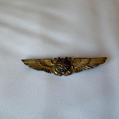 1/20 10KG on S - AMICO LAPEL PIN - WWII U.S. NAVAL NAVIGATOR PIN