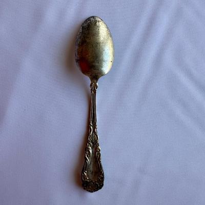 ANTIQUE STERLING SILVER SPOONS