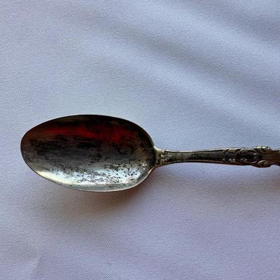 ANTIQUE STERLING SILVER SPOONS