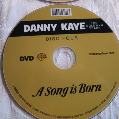 4 Danny Kaye Movies on DVD
