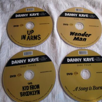 4 Danny Kaye Movies on DVD