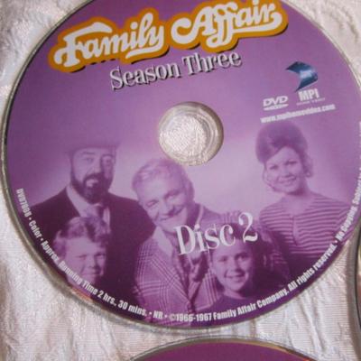 Family Affair Season 3, 5 DVDs