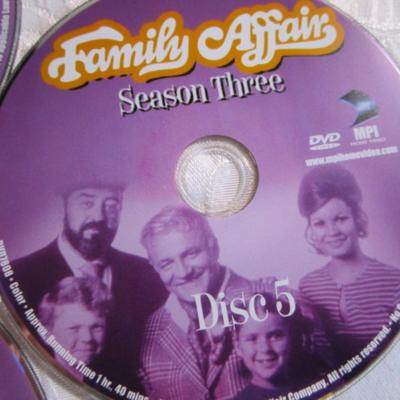 Family Affair Season 3, 5 DVDs