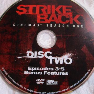 Strike Back, Season 1, 4 DVDs