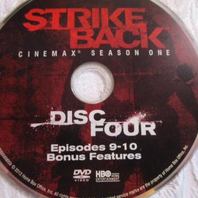 Strike Back, Season 1, 4 DVDs