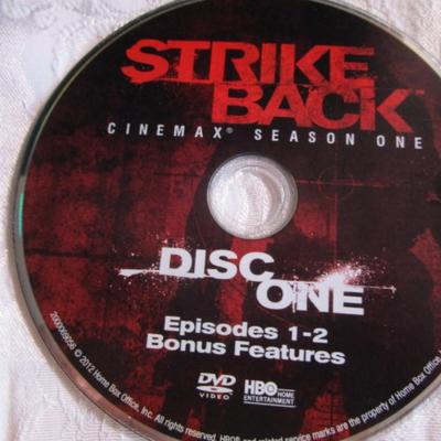 Strike Back, Season 1, 4 DVDs