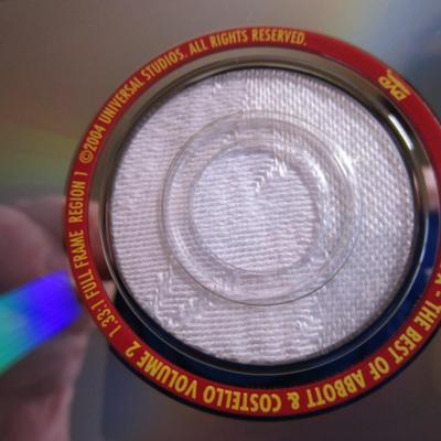 The Best of Abbott & Costello Vol 1 & Vol 2, Four 2-sided disks