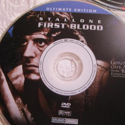 Rambo, Rambo Fist Blood, 3 DVDs