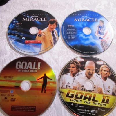 Miracle (2 DVDs), Goal! The Dream Begins, Goal II Living the Dream