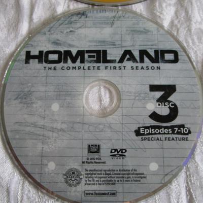 Homeland 4 DVDs