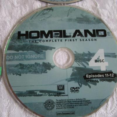 Homeland 4 DVDs