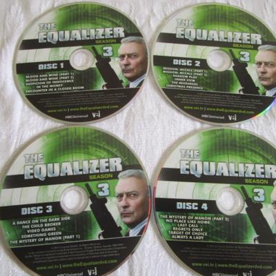 The Equalizer, Season 3, 4 DVDs