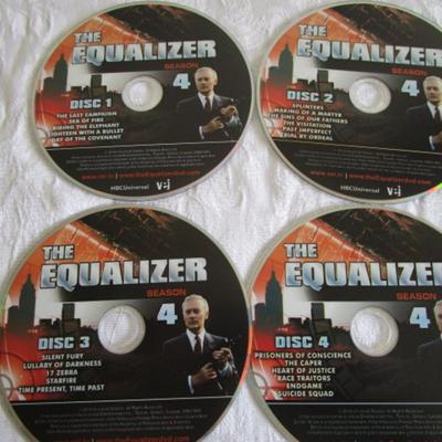 The Equalizer, Season 4, 4 DVDs
