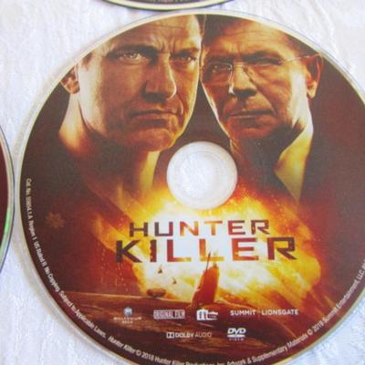 Hunter Killer, John Wick, John Wick Chapter 2, King's Man The Secret Service (4 DVDs)