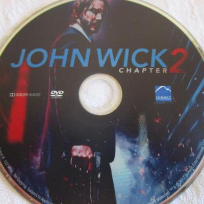 Hunter Killer, John Wick, John Wick Chapter 2, King's Man The Secret Service (4 DVDs)