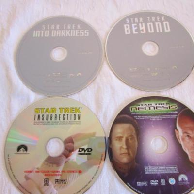 4 Star Trek movies (4 DVDs)