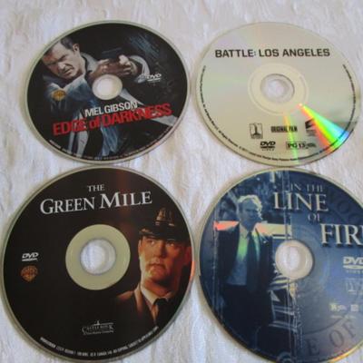 Battle: Los Angeles, The Green Mile, In The Line of Fire, Edge of Darkness, (4 DVDs)