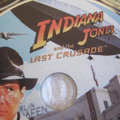 4 Indiana Jones movies and 1 bonus disc