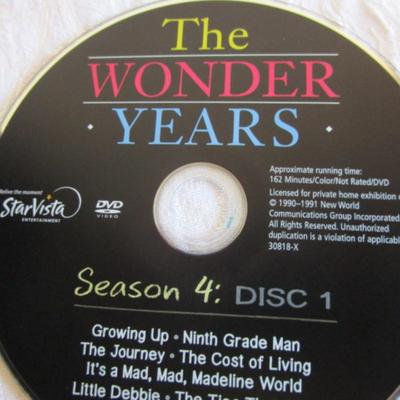 The Wonder Years, Season 3 & 4, 7 DVDs