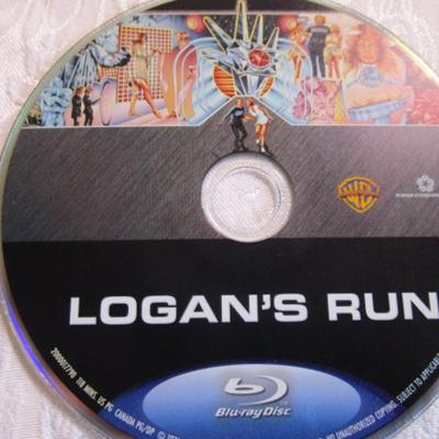 Star Hunter (2 DVDs), Time Changer (DVD), Logan's Run (Blue Ray), total 4 discs