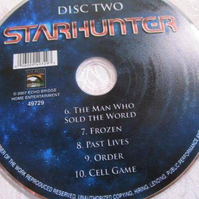 Star Hunter (2 DVDs), Time Changer (DVD), Logan's Run (Blue Ray), total 4 discs