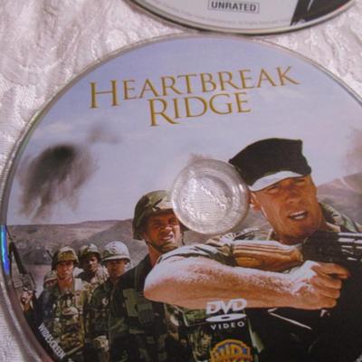 Leone the Professional Discs 1 & 2, Heartbreak Ridge, Tinker Tailor Soldier Spy