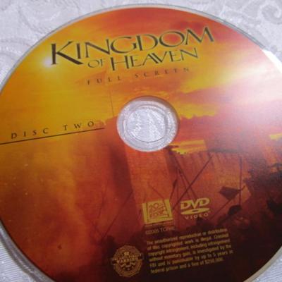 Kingdom of Heaven (2 discs), Centurian, Robin Hood (one 2-sided disc)