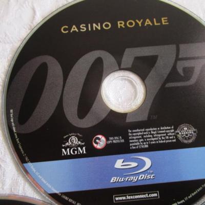 3 James Bond movies all Blue Ray