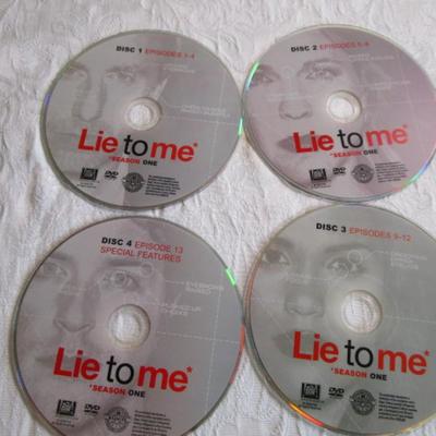 Lie to MeSeason 1, 4 DVDs