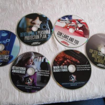 6 Personal Protection DVDs