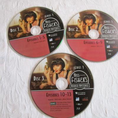 Miss Fisher's Murder Mysteries, Season 1, 3 DVDs