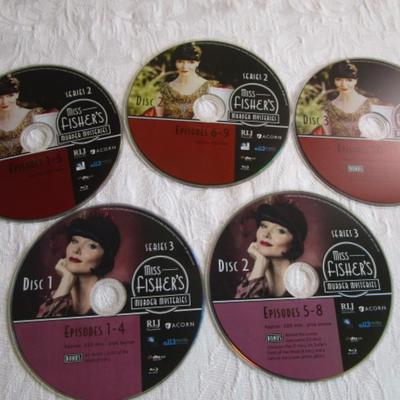 Miss Fisher's Murder Mysteries, Seasons 2 & 3, 5 DVDs