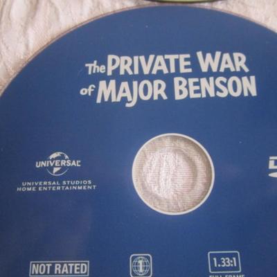 The Private War of Major Benson, Ghost on the Loose, Blondie (2 DVDs), Total 4 DVDs