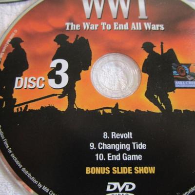 WW I The War to End All Wars, 3 DVDs