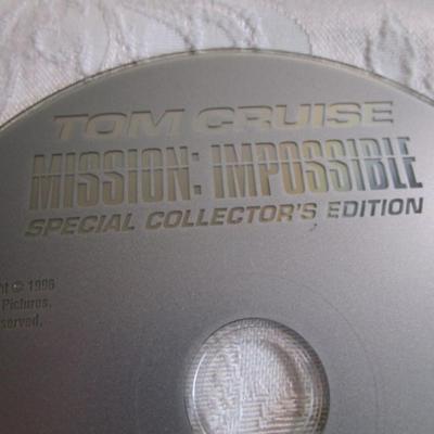 3 Mission Impossible movies,3 DVDs