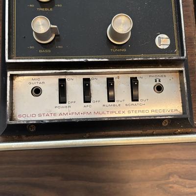 LOT 632: Vintage Electrophonic Solid State Modular Stereo w Garrard 2025TC Turntable