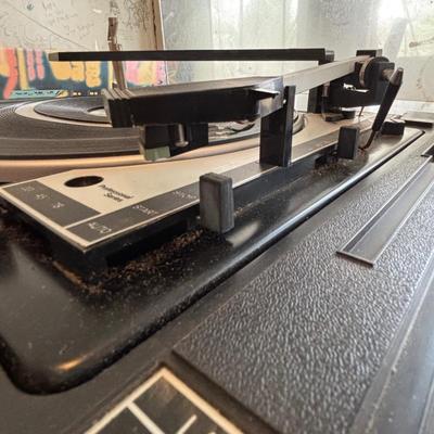 LOT 633: Vintage Capehart Turntable & Radio Shack Model LAB 34 Turntable