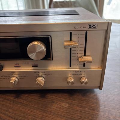 LOT 634: Vintage Realistic Model 31-4016 Stereomax QTA-770 Receiver